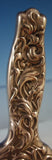 Heraldic by Whiting Sterling Silver Hand Mirror #2162 10 1/4" x 5 1/2" (#2866)