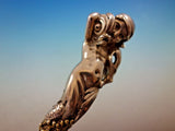 Tiffany and Co. Sterling Silver Punch Ladle with 3D Mermaid and Dolphin GW 15"