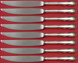Georgian Rose by Reed & Barton Sterling Steak Knife Set 8pc Not Ser Custom