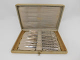 Vine by Tiffany and Co. Sterling Silver Fruit Knife Set in Original Box Serrated