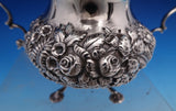 Repousse by James R. Armiger Sterling Silver Demitasse Tea Set 3pc (#8544)