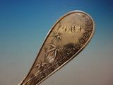 Japanese by Tiffany and Co Sterling Silver Oyster Ladle Round Bowl 10 1/2" Rare