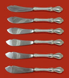 Hampton Court by Reed and Barton Sterling Silver Trout Knife Set 6pc HHWS Custom