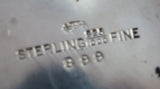 Henckel Sterling Silver Cake Stand Pierced and Engraved #888 (#1584)