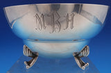 Blossom by William L. deMatteo Sterling Silver Bowl #58 Modern Feet (#8394)