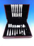 Wave Edge by Tiffany and Co Sterling Silver Flatware Set 6 Service 31 pcs Dinner