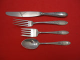 Colonial Rose by Amston Sterling Silver Regular Size Place Setting(s) 4pc