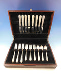 Radiant Rose by International Sterling Silver Flatware Service 8 Set 32 Pieces