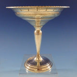 Columbia Sterling Silver Compote Raised with Gadroon Border #511 (#2490)