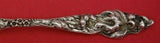 Les Six Fleurs by Reed and Barton Sterling Silver Pea Spoon Gold Washed 9 1/4"