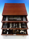 Oceana by Christofle Sterling Silver Flatware Set for 8 Service 95 Pieces Dinner