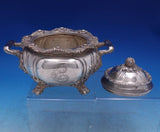 Chrysanthemum by Tiffany and Co Sterling Silver Sugar Bowl Footed Handles #7038