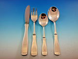 Swedish by Guldsmeds Sterling Silver Flatware Service for 10 Set 40 pcs Modern
