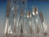 Giorgio by Greggio Italy Sterling Silver Flatware Dinner Set 12 Service 77pc New