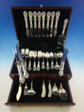 Burgundy by Reed and Barton Sterling Silver Flatware Set Service 57 Pcs Dinner