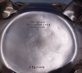 Chrysanthemum by Tiffany and Co Sterling Silver Sugar Bowl Footed Handles #7038