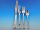Winthrop by Tiffany Sterling Silver Flatware Set Service 81 pcs Dinner in chest