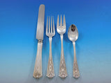 Winthrop by Tiffany Sterling Silver Flatware Set Service 81 pcs Dinner in chest