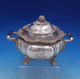 Chrysanthemum by Tiffany and Co Sterling Silver Sugar Bowl Footed Handles #7038
