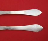 Continental by Georg Jensen Sterling Silver Salad Serving Set 2pc AS 8 1/2"