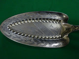 Japanese by Tiffany & Co. Sterling Silver Pie Server GW w/Bird & Flowers 10 3/4"