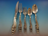 Decor by Gorham Sterling Silver Flatware Set Service Dinner Size 141 Pieces Huge