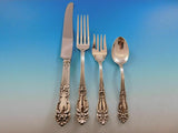 Amaryllis by Reed and Barton Sterling Silver Dinner Size Place Setting(s) 4pc