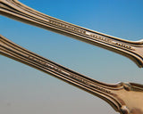 Ribbon by Wendt Sterling Silver Flatware Service for 8 Set 50 pcs Antique c1870