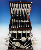 Lyric by Gorham Sterling Silver Flatware Dinner Service For 12 Set 101 Pieces