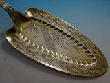 Japanese by Tiffany & Co. Sterling Silver Pie Server GW w/Bird & Flowers 10 3/4"