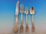 Valenciennes by Manchester Sterling Silver Flatware Set for 12 Service 84 pieces