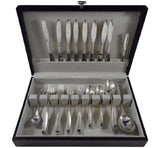 Ellipse by Kirk Sterling Silver Flatware Set 8 Service 43 Pcs Mid-Century Modern