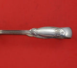 Italian by Tiffany and Co Sterling Silver Asparagus Tongs Pierced 10 1/2"