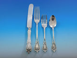 Monticello by Lunt Sterling Silver Flatware Set For 12 Service 150 Pieces Dinner