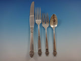King Cedric by Oneida Sterling Silver Flatware Service For 12 Set 92 Pieces
