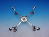 Georgian English Sterling Silver Adjustable Warming Stand with Burner (#4205)