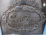 Georg Jensen Sterling Silver Sign 4 3/4" x 4 3/4" 2.38 ozt. (#7470)