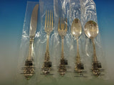 Sir Christopher by Wallace Sterling Silver Flatware Service 12 Place Set New