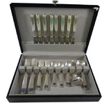Anacapri by Buccellati Sterling Silver Flatware Set Service 40 Pcs Italy