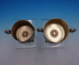 Lotus by Whiting Sterling Silver Sugar Creamer Set 2pc #402 Art Nouveau (#4345)