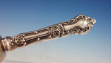 Meadow Rose by Wallace Sterling Silver Bell 5" Tall x 2 1/4" Antique (#3009)