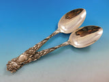 Bridal Rose by Alvin Sterling Silver Flatware Set Service 98 Pieces Dinner Size