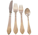 Continental by Georg Jensen Sterling Silver Flatware Set 12 Service 52 Pc Dinner