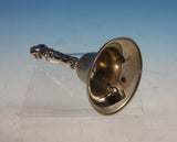 Meadow Rose by Wallace Sterling Silver Bell 5" Tall x 2 1/4" Antique (#3009)