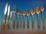 Decor by Gorham Sterling Silver Flatware Set Service Dinner Size 141 Pieces Huge