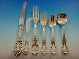 Burgundy by Reed and Barton Sterling Silver Flatware Set Service 57 Pcs Dinner