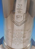 U. Vitali Sterling Silver Martini Shaker / Horse Racing Trophy (#2241)