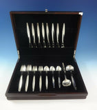 Grace by Orla Vagn Mogensen Sterling Silver Flatware Set Service 40 Pcs Modern