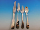 1810 Eighteen Ten International Sterling Silver Flatware Service 53 pc "E" Heavy