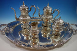 Richelieu by International Tea Set 4pc with Tray (#1631) Fabulous!